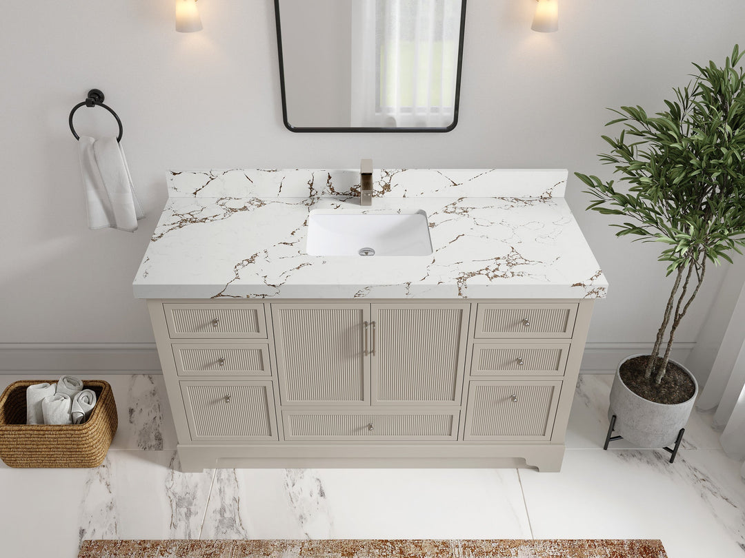 Alys 60 in. W x 22 in. D Single Sink Bathroom Vanity