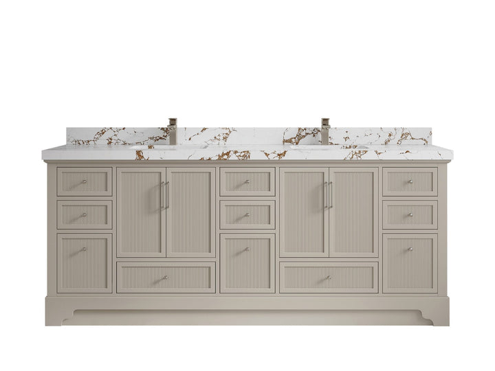 Alys 84 in. W x 22 in. D Double Sink Bathroom Vanity - photo 34