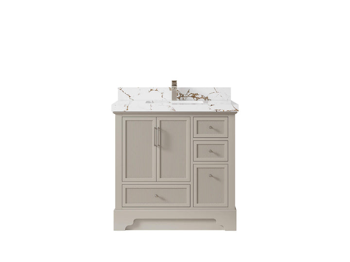 Alys 36 in. W x 22 in. D Center Sink Bathroom Vanity - photo 34