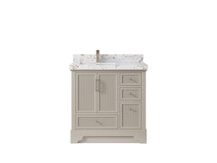 Alys 36 in. W x 22 in. D Left Offset Sink Bathroom Vanity - photo 36