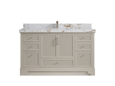 Alys 60 in. W x 22 in. D Single Sink Bathroom Vanity