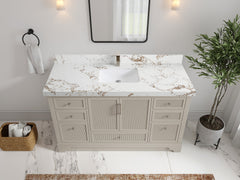 Alys 60 in. W x 22 in. D Single Sink Bathroom Vanity - photo 35