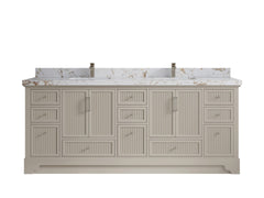 Alys 84 in. W x 22 in. D Double Sink Bathroom Vanity - photo 36