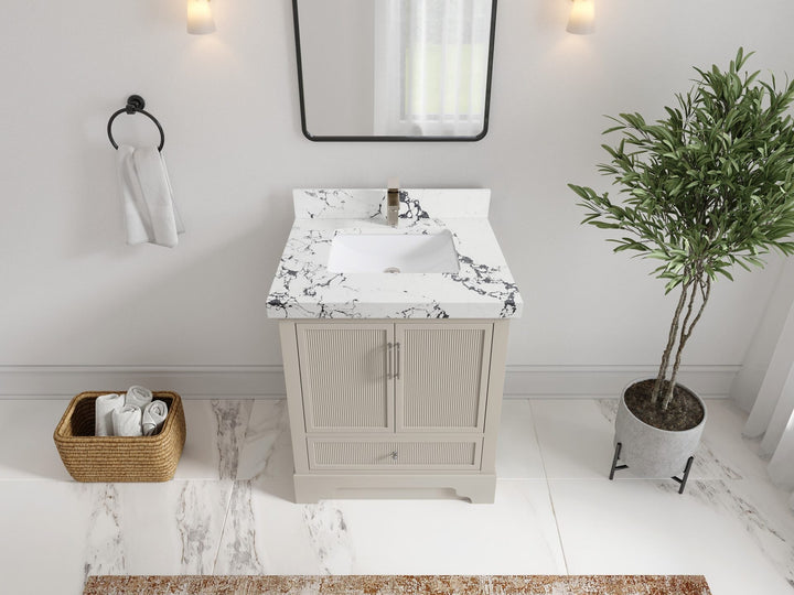 Alys 30 in. W x 22 in. D Single Sink Bathroom Vanity - photo 37