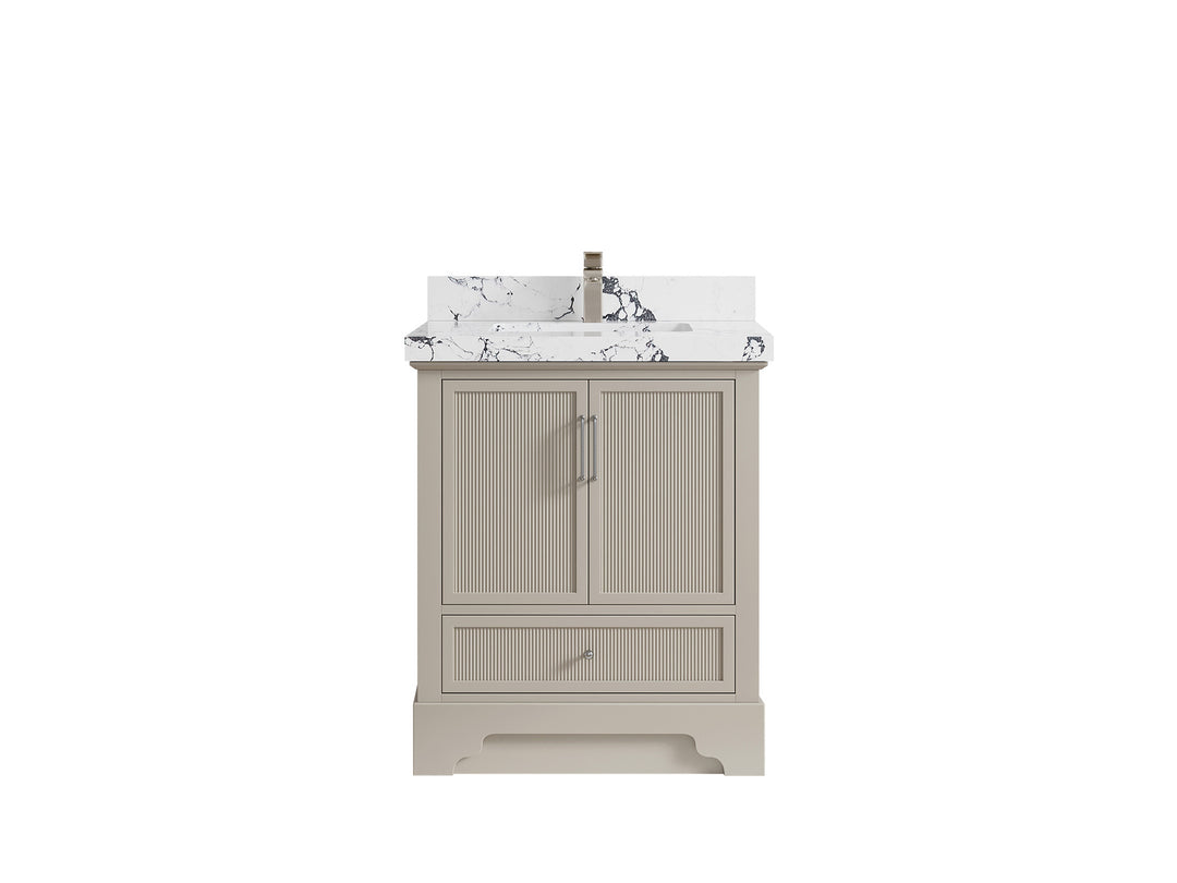 Alys 30 in. W x 22 in. D Single Sink Bathroom Vanity