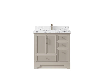 Alys 36 in. W x 22 in. D Center Sink Bathroom Vanity