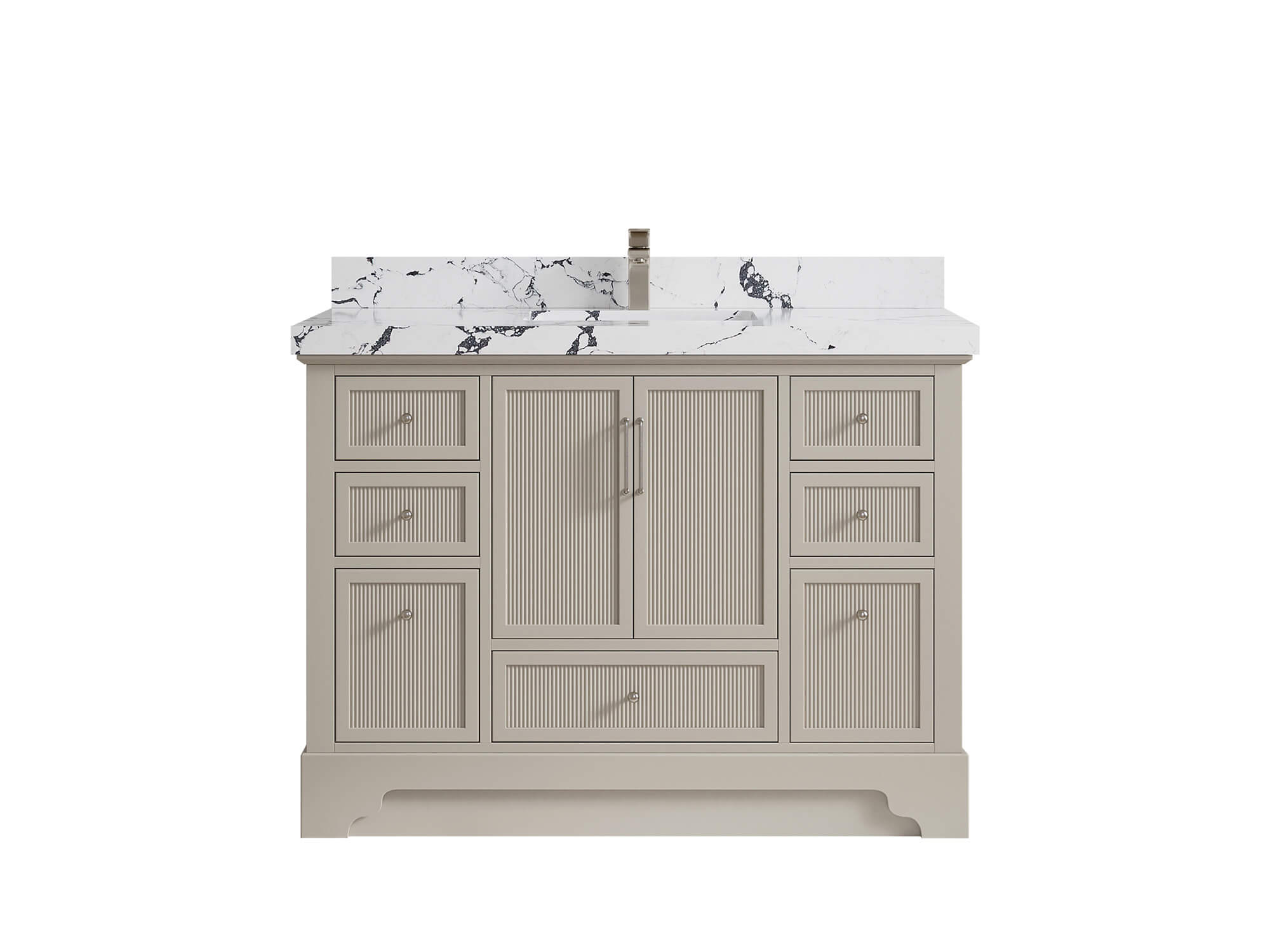Alys 48 in. W x 22 in. D Single Sink Bathroom Vanity