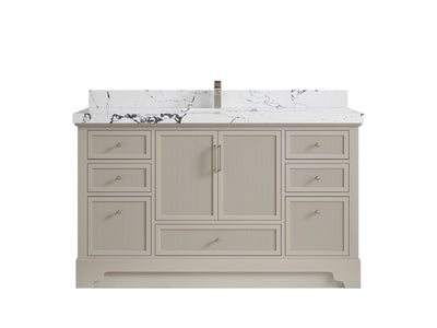 Alys 60 in. W x 22 in. D Single Sink Bathroom Vanity