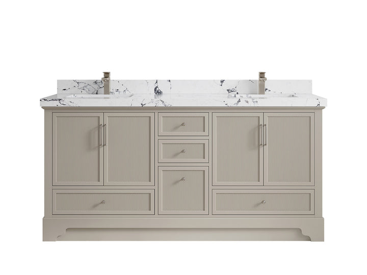 Alys 72 in. W x 22 in. D Double Sink Bathroom Vanity - photo 38