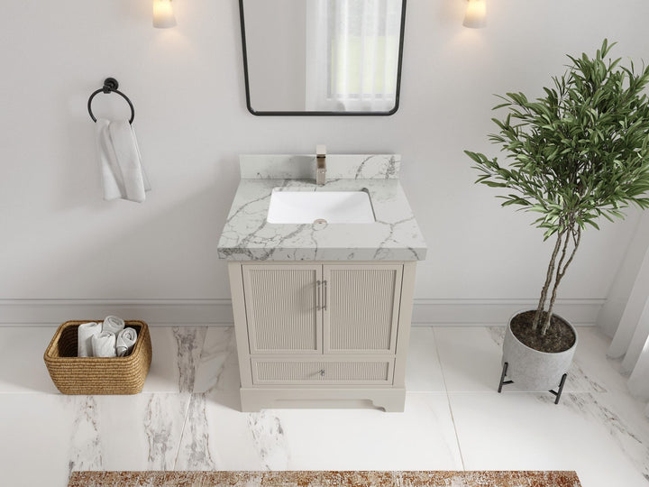Alys 30 in. W x 22 in. D Single Sink Bathroom Vanity - photo 39