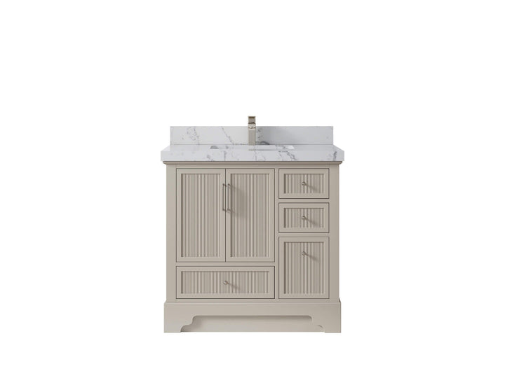Alys 36 in. W x 22 in. D Center Sink Bathroom Vanity - photo 40