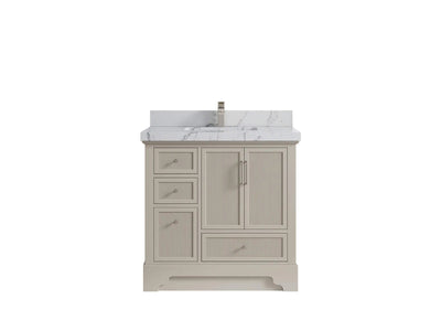 Alys 36 in. W x 22 in. D Center Sink Vanity for Modern Bathrooms