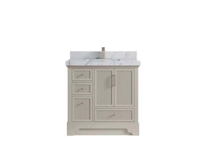 Alys 36 in. W x 22 in. D Center Sink Vanity for Modern Bathrooms - photo 40