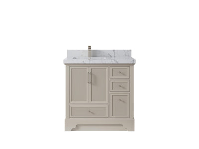 Alys 36 in. W x 22 in. D Left Offset Sink Bathroom Vanity