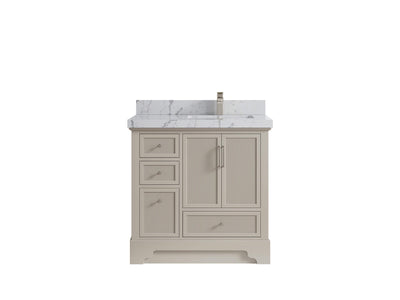 Alys 36 in. W x 22 in. D Right Offset Sink Bathroom Vanity
