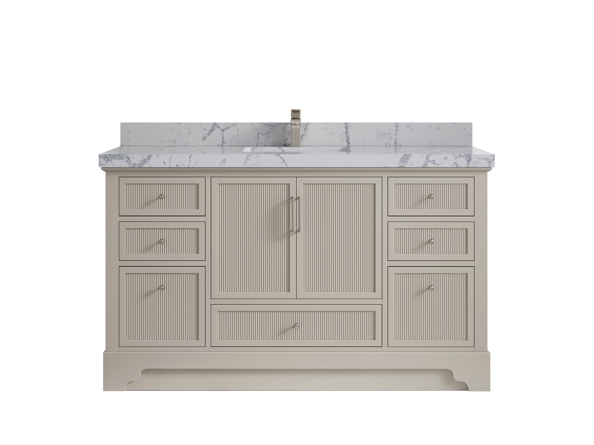 Alys 60 in. W x 22 in. D Single Sink Bathroom Vanity