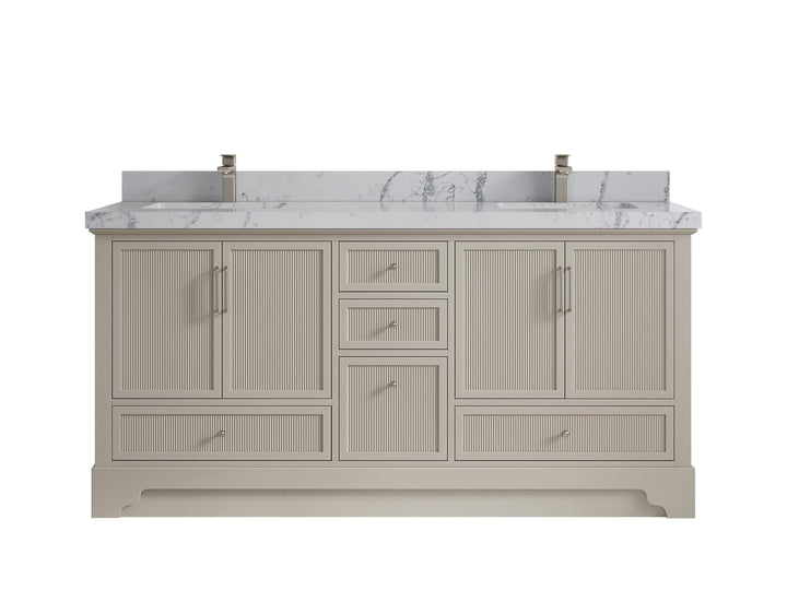 Alys 72 in. W x 22 in. D Double Sink Bathroom Vanity - photo 40