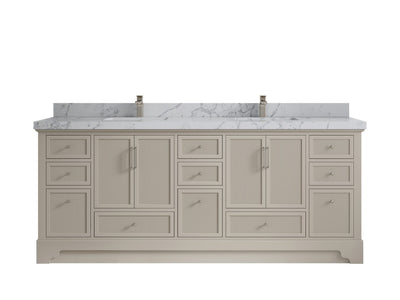 Alys 84 in. W x 22 in. D Double Sink Bathroom Vanity