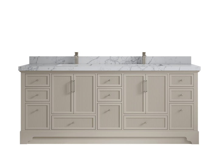 Alys 84 in. W x 22 in. D Double Sink Bathroom Vanity - photo 40