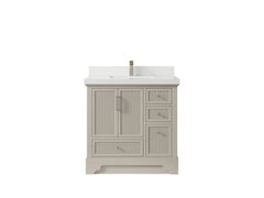 Alys 36 in. W x 22 in. D Center Sink Bathroom Vanity - photo 42