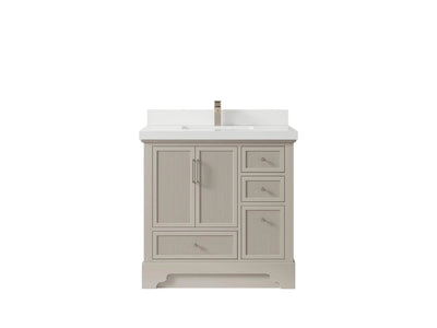 Alys 36 in. W x 22 in. D Center Sink Bathroom Vanity