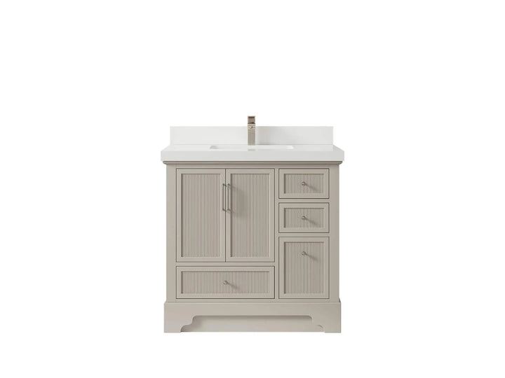Alys 36 in. W x 22 in. D Center Sink Bathroom Vanity - photo 42