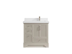 Alys 36 in. W x 22 in. D Right Offset Sink Bathroom Vanity - photo 40