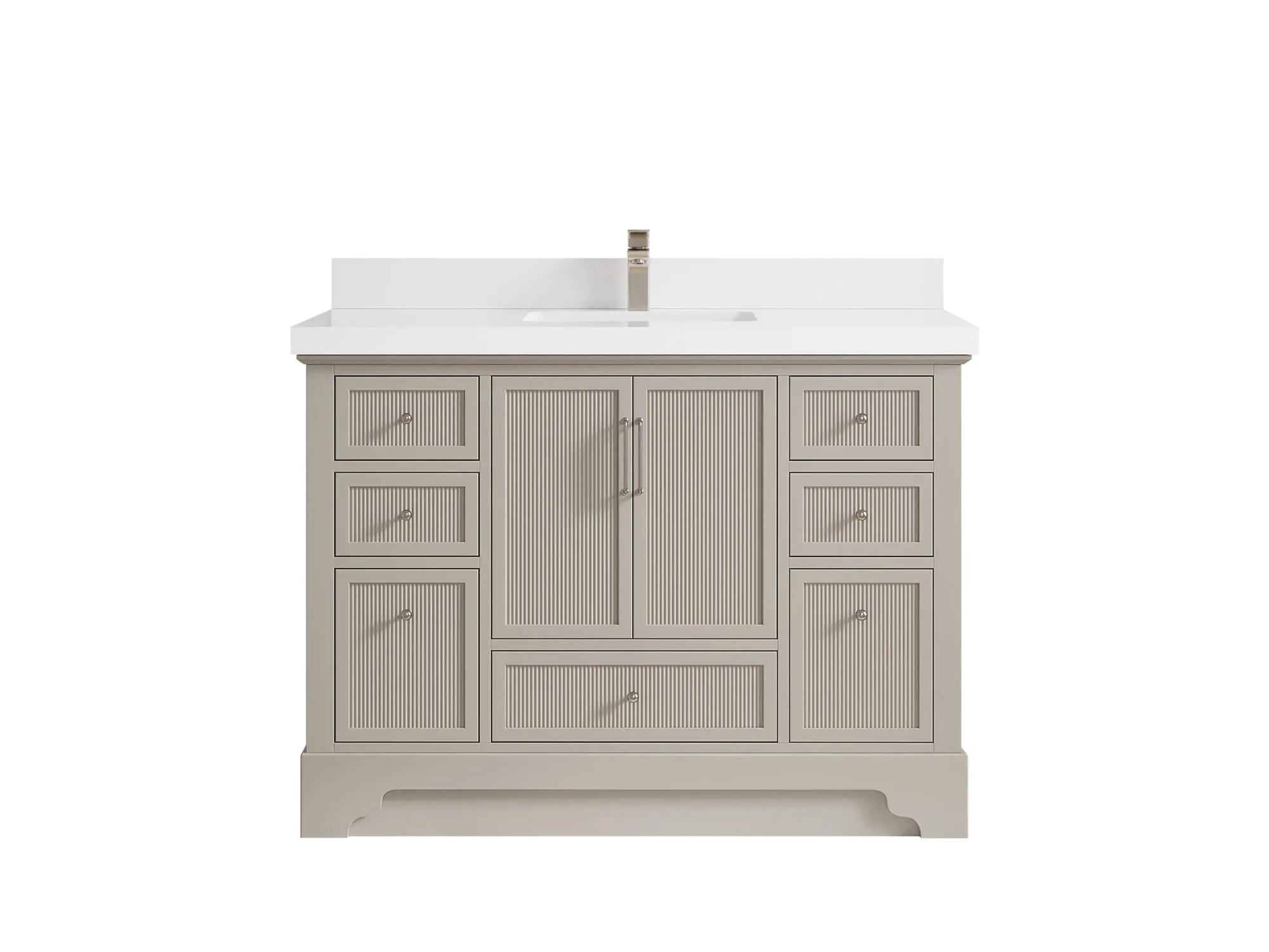 Alys 48 in. W x 22 in. D Single Sink Bathroom Vanity