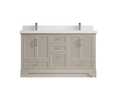 Alys 60 in. W x 22 in. D Double Sink Bathroom Vanity - photo 27