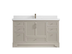 Alys 60 in. W x 22 in. D Single Sink Bathroom Vanity - photo 42
