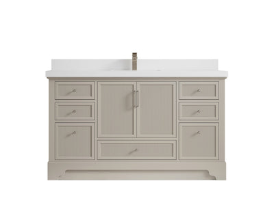 Alys 60 in. W x 22 in. D Single Sink Bathroom Vanity