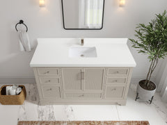 Alys 60 in. W x 22 in. D Single Sink Bathroom Vanity - photo 41