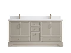 Alys 72 in. W x 22 in. D Double Sink Bathroom Vanity - photo 42