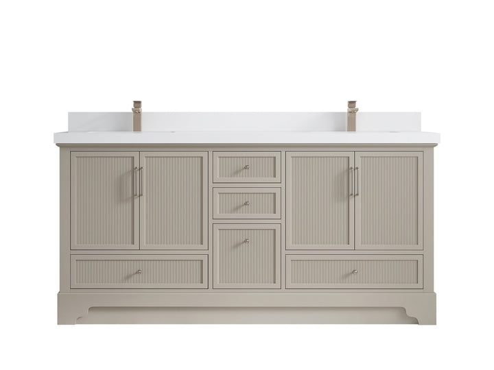 Alys 72 in. W x 22 in. D Double Sink Bathroom Vanity - photo 42