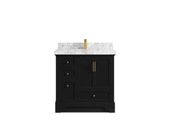 Alys 36 in. W x 22 in. D Center Sink Vanity for Modern Bathrooms - photo 8
