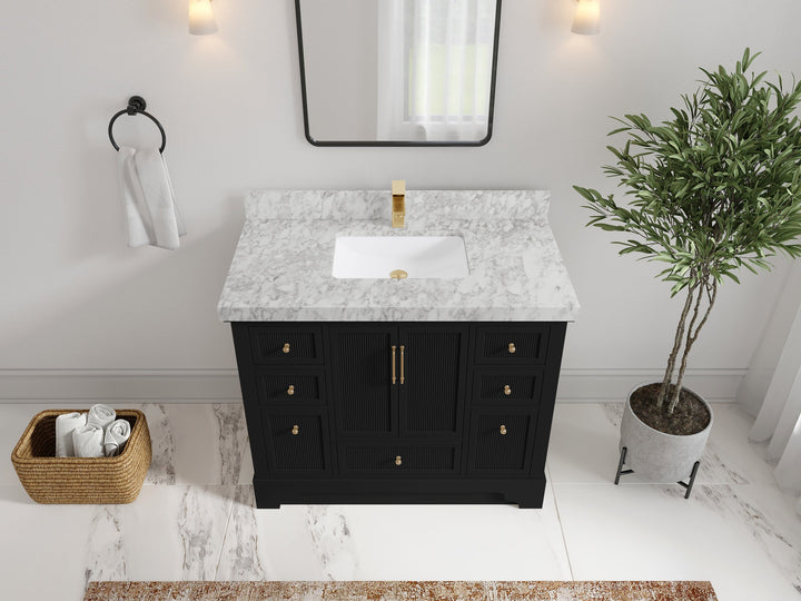 Alys 42 in. W x 22 in. D Single Sink Bathroom Vanity - photo 19