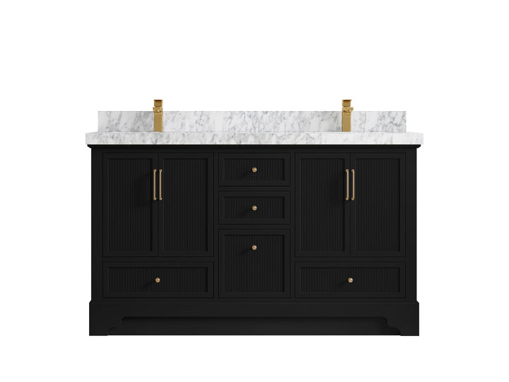 Alys 60 in. W x 22 in. D Double Sink Bathroom Vanity - photo 18