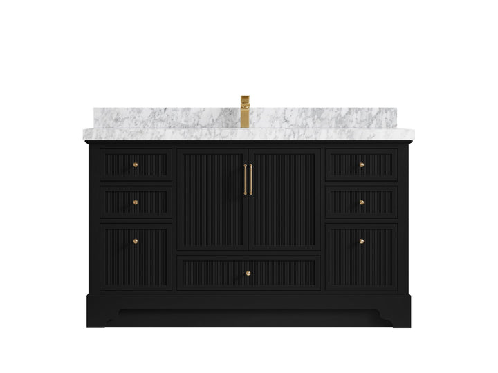 Alys 60 in. W x 22 in. D Single Sink Bathroom Vanity - photo 18