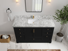 Alys 60 in. W x 22 in. D Single Sink Bathroom Vanity - photo 17