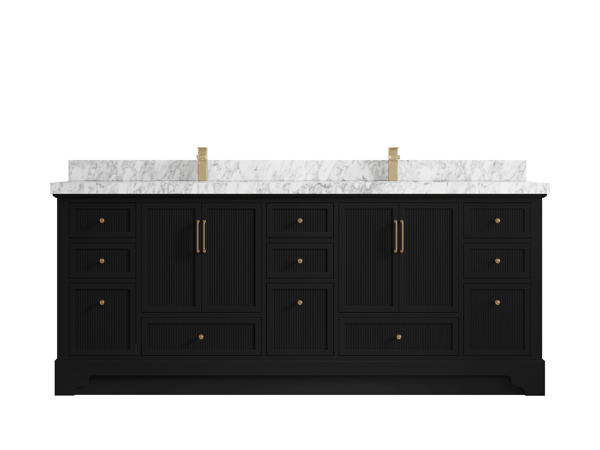 Alys 84 in. W x 22 in. D Double Sink Bathroom Vanity
