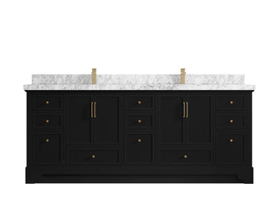 Alys 84 in. W x 22 in. D Double Sink Bathroom Vanity