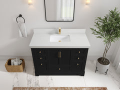 Alys 48 in. W x 22 in. D Single Sink Bathroom Vanity - photo 19