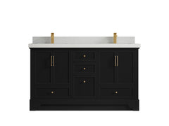 Alys 60 in. W x 22 in. D Double Sink Bathroom Vanity - photo 20