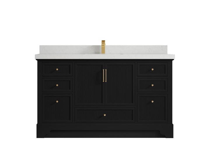 Alys 60 in. W x 22 in. D Single Sink Bathroom Vanity - photo 20