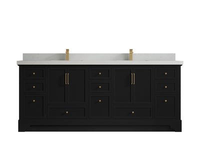 Alys 84 in. W x 22 in. D Double Sink Bathroom Vanity