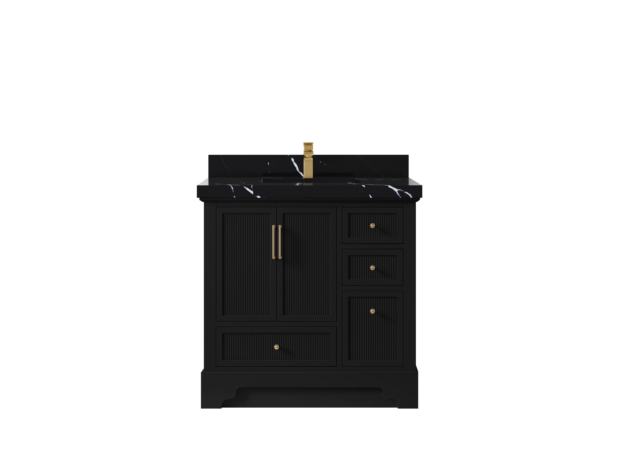 Alys 36 in. W x 22 in. D Center Sink Bathroom Vanity