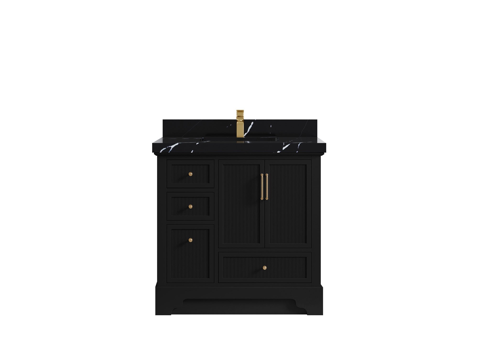 Alys 36 in. W x 22 in. D Center Sink Bathroom Vanity