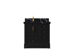 Alys 36 in. W x 22 in. D Left Offset Sink Bathroom Vanity - photo 8