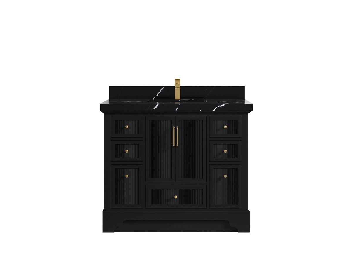 Alys 42 in. W x 22 in. D Single Sink Bathroom Vanity