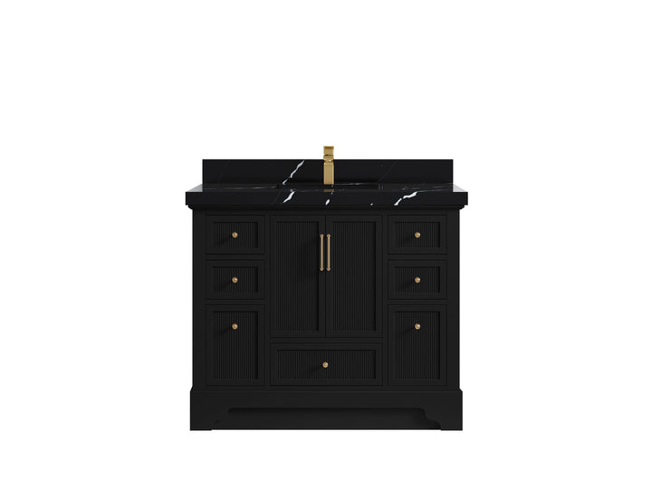 Alys 42 in. W x 22 in. D Single Sink Bathroom Vanity - photo 8